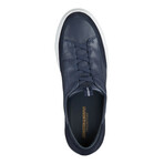 Anson Stretch Lace-To-Toe // Navy // English Suede/Sheepskin (8)