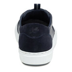 Anson Stretch Lace-To-Toe // Navy // English Suede/Sheepskin (8)