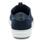 Anson Stretch Lace-To-Toe // Navy // English Suede (8)