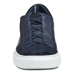 Anson Stretch Lace-To-Toe // Navy // English Suede/Sheepskin (8)