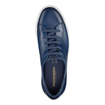Anson Lace-To-Toe // Navy // Hand-Stained Calfskin (8)