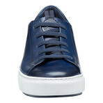 Anson Lace-To-Toe // Navy // Hand-Stained Calfskin (8)