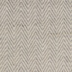 Maui Herringbone Hand//Woven Area Rug // Oatmeal (3'3" x 5'3")