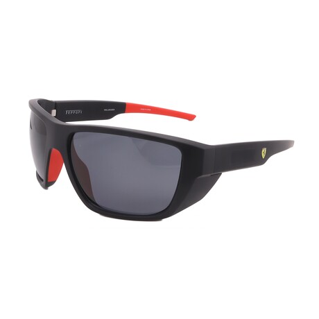 Ferrari // Men's FZ6012U 504/81 Square // Matte Black + Grey Polar