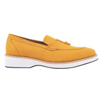 Emma // Genuine Suede Leather Loafers // Mustard (US: 7)