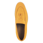 Emma // Genuine Suede Leather Loafers // Mustard (US: 7)