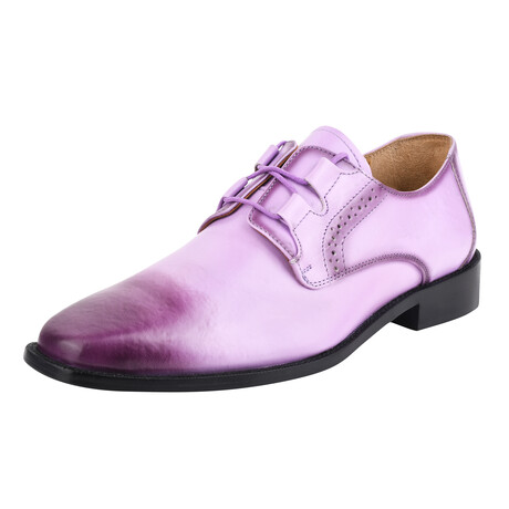 Barbara // Genuine Leather Oxfords // Lilac (US: 7)