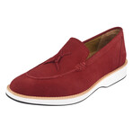 Emma // Genuine Suede Leather Loafers // Red (US: 11)