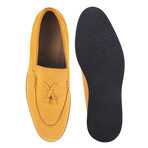Emma // Genuine Suede Leather Loafers // Mustard (US: 7)