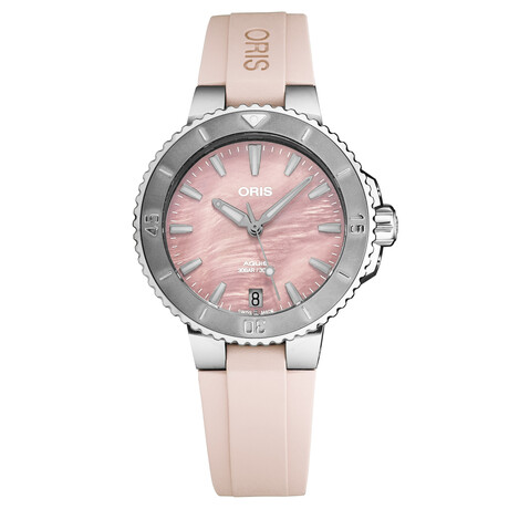 Oris Ladies Aquis Automatic // 733 7770 4158-07 4 18 66FC
