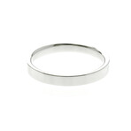 Tiffany & Co. // Platinum Classic Flat Band Ring // Ring Size: 9.5 // Store Display