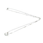 Cartier // 18k White Gold Baby Love Diamond Pendant Necklace // 16.92" // Store Display