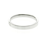 Tiffany & Co. // Platinum Classic Flat Band Ring // Ring Size: 9.5 // Store Display