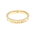 Tiffany & Co. // 18k Rose Gold Flat Diamond Ring // Ring Size: 4 // Store Display