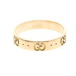 Gucci // 18k Rose Gold Icon Band Ring // Ring Size: 8 // Store Display