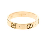 Gucci // 18k Rose Gold Icon Band Ring // Ring Size: 8 // Store Display