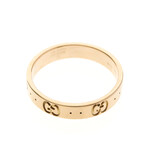 Gucci // 18k Rose Gold Icon Band Ring // Ring Size: 8 // Store Display