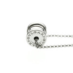 Bulgari // 18k White Gold B.Zero1 Pendant Necklace // 17.32"-20.07" // Store Display