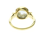 Chopard // 18k Yellow Gold Happy Diamonds Floating Diamond Ring // Ring Size: 6.5 // Store Display