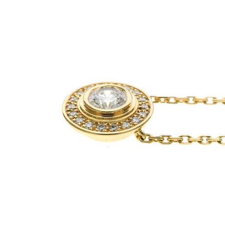 Cartier // 18k Rose Gold D’Amour Diamond Pendant Necklace // 14.76"-15.94" // Store Display