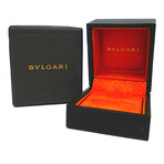 Bulgari // 18k Rose Gold Double Logo Diamond Ring // Ring Size: 5.5 // Store Display