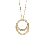 Cartier // 18k White Gold Étincelle Diamond Pendant Necklace // 15.35"-16.53" // Store Display