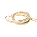 Cartier // 18k White Gold Étincelle Diamond Pendant Necklace // 15.35"-16.53" // Store Display