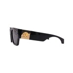 Versace // Men's VE4497U GB1/87 Square // Black + Dark Gray