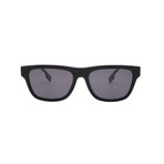 Burberry // Men's BE4293 377381 Square // Black + Dark Polarized Gray