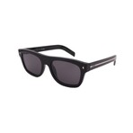 Prada // Men's PRB12S 16K731 Square // Black + Dark Grey