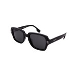 Burberry // Men's BE4349 300187 Square // Black + Dark Gray