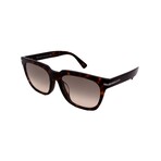 Prada // Men's PR04YS 2AU718 Square // Tortoise + Grey Gradient