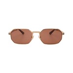 Versace // Men's VE2297-100273 Pilot // Gold + Brown