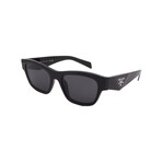 Prada // Men's PRB09S 16K08Z Square // Black + Dark Grey
