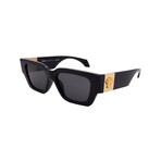 Versace // Men's VE4497U GB1/87 Square // Black + Dark Gray