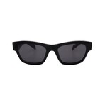 Prada // Men's PRB09S 16K08Z Square // Black + Dark Grey