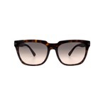 Prada // Men's PR04YS 2AU718 Square // Tortoise + Grey Gradient