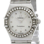 Omega Ladies Constellation My Choice Diamond Quartz // O146571 // Pre-Owned
