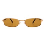 Prada // Men's PRB54S-5AK50P Square // Gold + Dark Honey