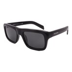 Prada // Men's PRD11S-16K08Z Square // Black + Dark Grey
