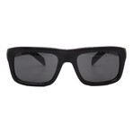 Prada // Men's PRD11S-16K08Z Square // Black + Dark Grey