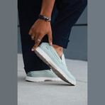 28's Venetian Suede Low Top Loafers // Moon (US: 8)