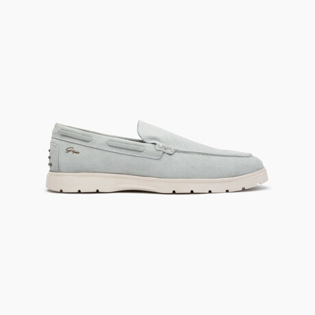 28's Venetian Suede Low Top Loafers // Moon (US: 7)