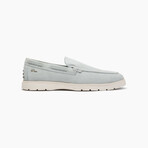28's Venetian Suede Low Top Loafers // Moon (US: 8)