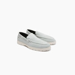 28's Venetian Suede Low Top Loafers // Moon (US: 8)