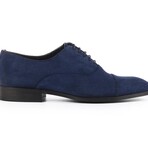 Maxwell Cap Toe Oxford Dress Shoes // Navy Blue (US: 7)