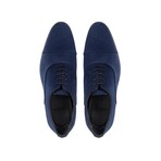 Maxwell Cap Toe Oxford Dress Shoes // Navy Blue (US: 7)