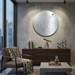 The Sky Above Paris // Silver (0.13”L x 12”Ø)