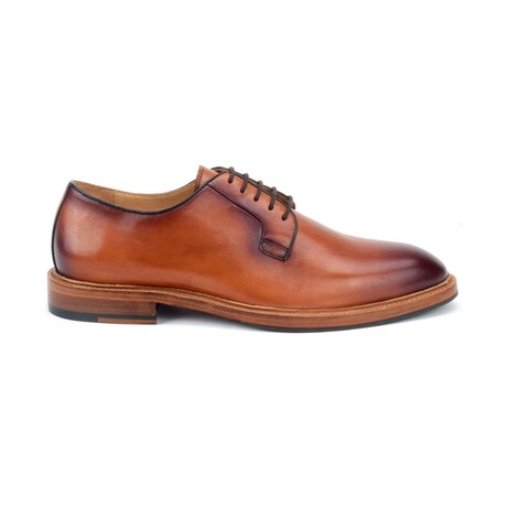 Dalton Plain Toe Derbys // Tan (US: 8)