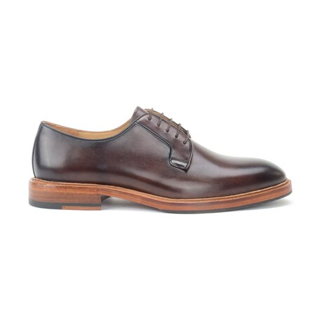 Dalton Plain Toe Derbys // Bourbon (US: 8)